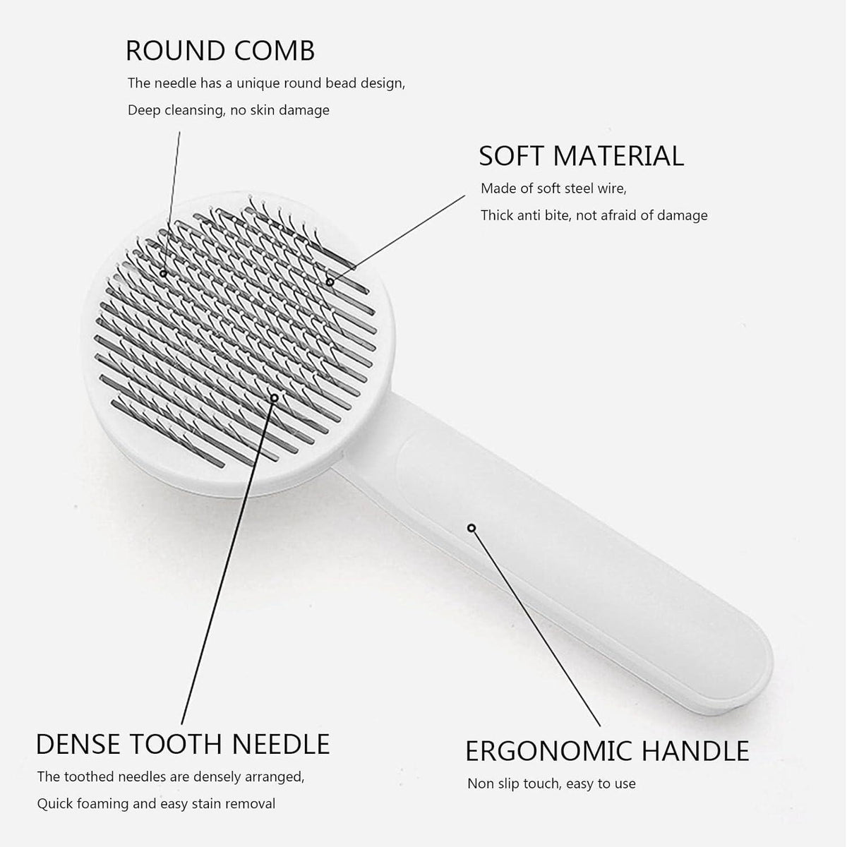 PawPura Pet Hair Removal Brush – product photo