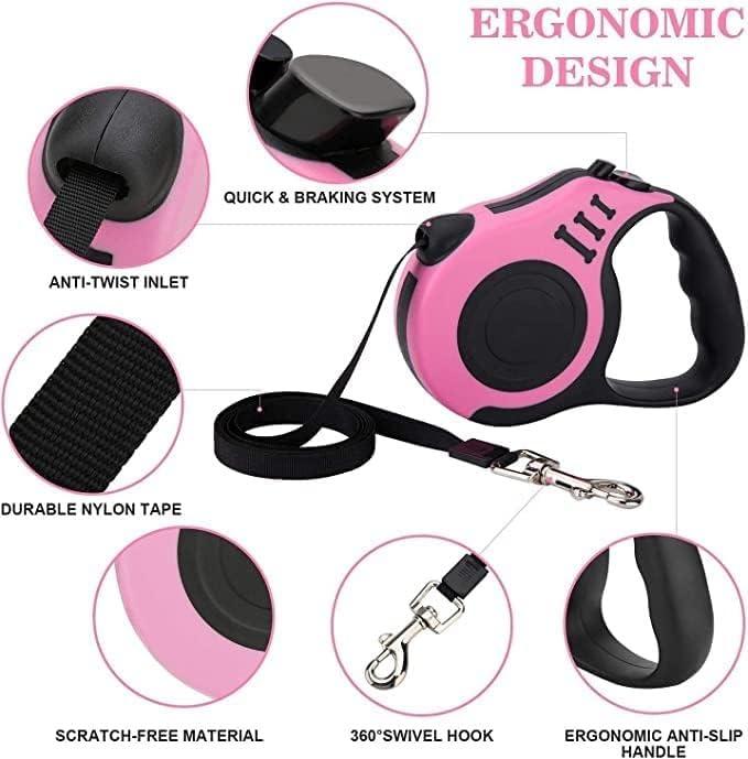 PawPura FreeRoam 5m Retractable Dog & Cat Leash – product photo
