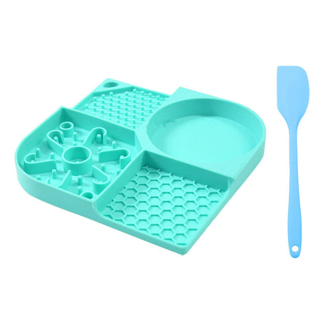 PawPura™ 4-in-1 Slow Feeder & Lick Mat