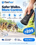 PawPura SafeWalk Ultrasonic Dog Deterrent & Bark Trainer – product photo