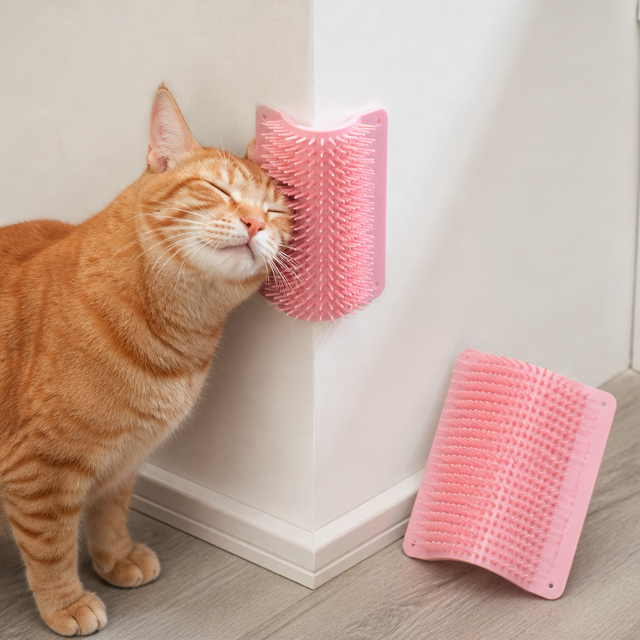 PawPura™ Cat Corner Self-Groomer
