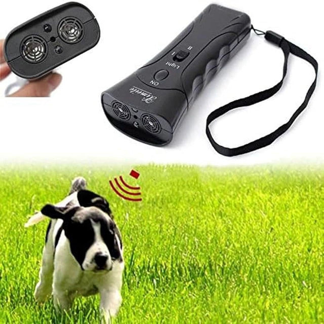 PawPura SafeWalk Ultrasonic Dog Deterrent & Bark Trainer – product photo