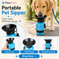 PawPura Portable Pet Sipper – product photo