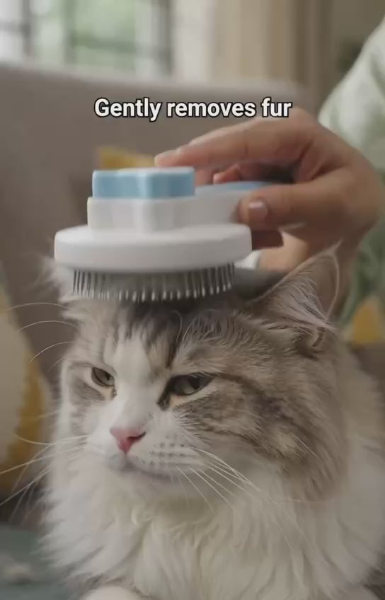 Fur-Control Kit removing pet hair from sofa, clothes and everyday fabric